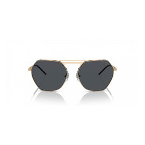 Emporio Armani Gold Metal Sunglasses