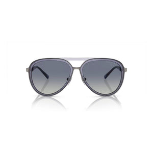 Emporio Armani Blue Metal Sunglasses