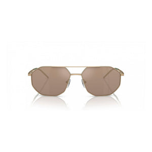 Emporio Armani Gold Metal Sunglasses