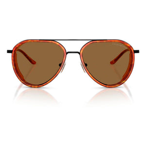 Emporio Armani Black Metal Sunglasses