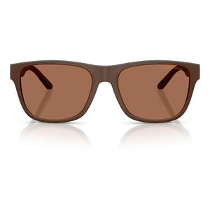 Emporio Armani Brown Acetate Sunglasses