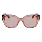 Ferragamo Transparent Acetate Sunglasses