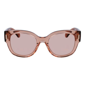 Ferragamo Transparent Acetate Sunglasses
