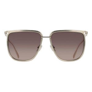 Ferragamo Gold Metal Sunglasses