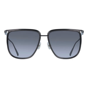 Ferragamo Gray Metal Sunglasses