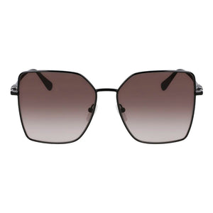 Longchamp Black Metal Sunglasses