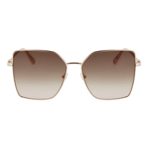 Longchamp Gold Metal Sunglasses