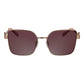 Longchamp Purple Metal Sunglasses