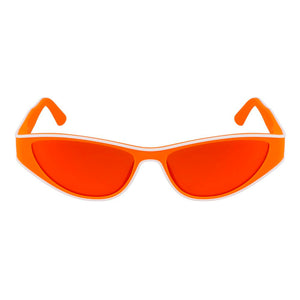 Longchamp Orange Injected Sunglasses