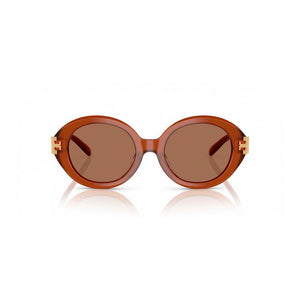 Tory Burch Brown Acetate Sunglasses