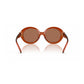 Tory Burch Brown Acetate Sunglasses