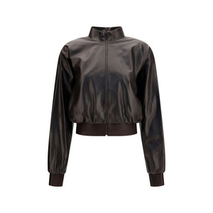 Gucci Brown Lamb Ovis Aries Aries Bomber