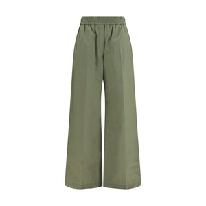 Brunello Cucinelli Bicolor Cotton Casual Pants