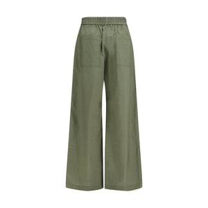 Brunello Cucinelli Bicolor Cotton Casual Pants