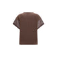 Brunello Cucinelli Brown Cotton T-Shirt