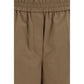 Brunello Cucinelli Brown Cotton Casual Pants