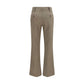 Brunello Cucinelli Brown Cotton Flared Pants