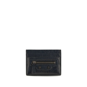 Balenciaga Black Lamb Ovis Aries Aries Wallet