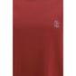 Brunello Cucinelli Bordeaux Cotton T-Shirt