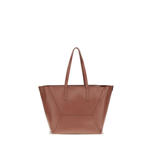 Brunello Cucinelli Multicolor Calf Leather Bos Taurus Shoulder Bag