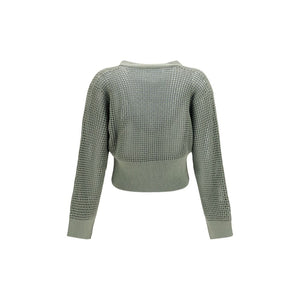Brunello Cucinelli Bicolor Cotton Cardigan