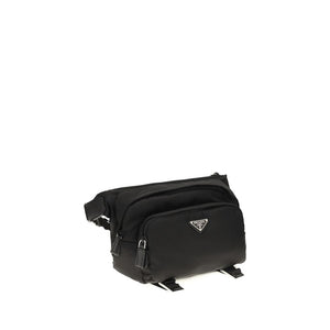 Prada Black Nylon Shoulder Bag