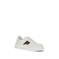 Gucci White Calf Leather Bos Taurus Chunky Sneakers