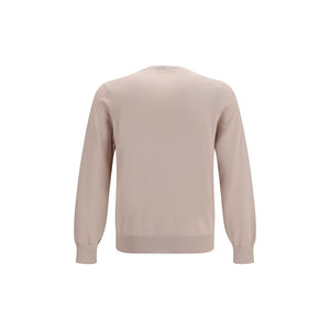 Brunello Cucinelli Beige Cotton Sweatshirt
