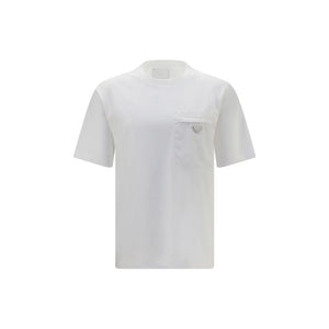 Prada White Cotton T-Shirt