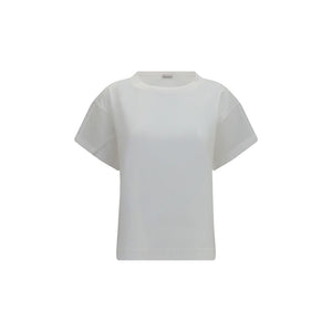 Brunello Cucinelli White Cotton T-Shirt