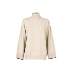 Brunello Cucinelli Beige Cashmere Sweater