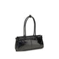 Prada Black Calf Leather Bos Taurus Handbag