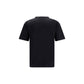 Valentino Garavani Black Cotton T-Shirt