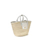 Jacquemus Beige Raffia Handbag