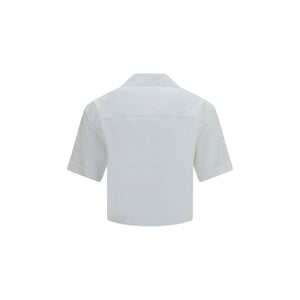 Versace White Cotton Dress Shirt