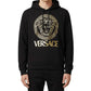 Versace Black Cotton Hoodie