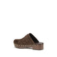 Chloé Brown Calf Leather Bos Taurus Clogs