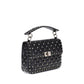 Valentino Garavani Black Lamb Ovis Aries Aries Shoulder Bag