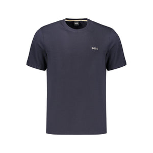 Hugo Boss Blue Cotton Men's T-Shirt