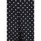 Valentino Garavani Black Silk Cropped Pants