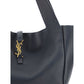 Saint Laurent Black Calf Leather Bos Taurus Shoulder Bag