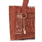 Chloé Brown Raffia Shoulder Bag