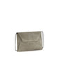 Brunello Cucinelli Gray Calf Leather Bos Taurus Shoulder Bag
