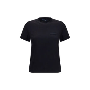 Jacquemus Black Cotton T-Shirt