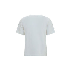 Burberry White Cotton T-Shirt