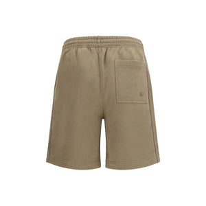 Burberry Brown Cotton Bermuda Shorts