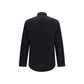 Burberry Black Cotton Dress Shirt