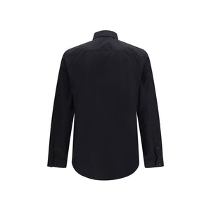 Burberry Black Cotton Dress Shirt