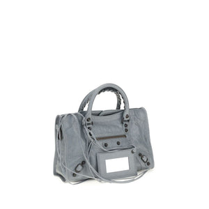 Balenciaga Blue Lamb Ovis Aries Aries Shoulder Bag