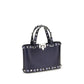 Valentino Garavani Black Calf Leather Bos Taurus Handbag